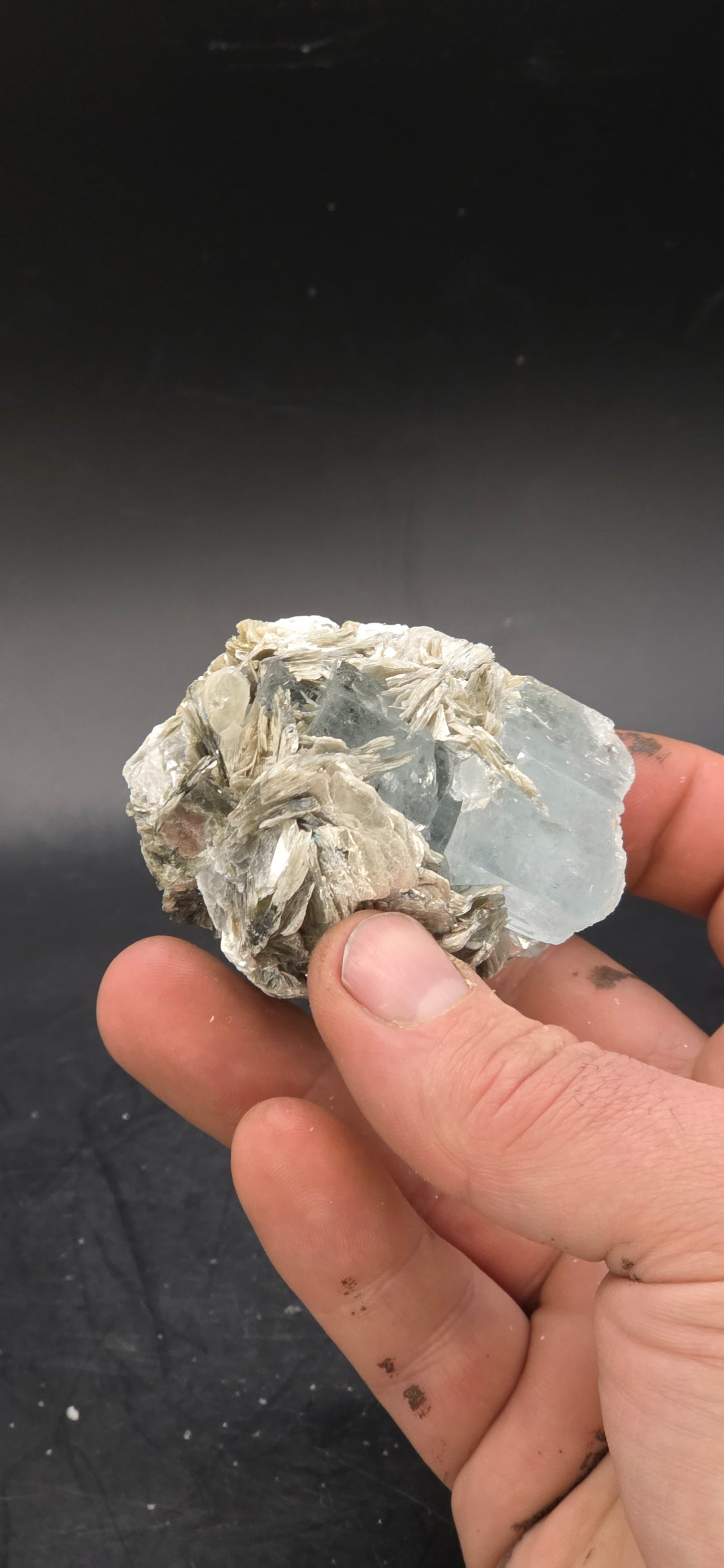 Namibian Aquamarine Matrix