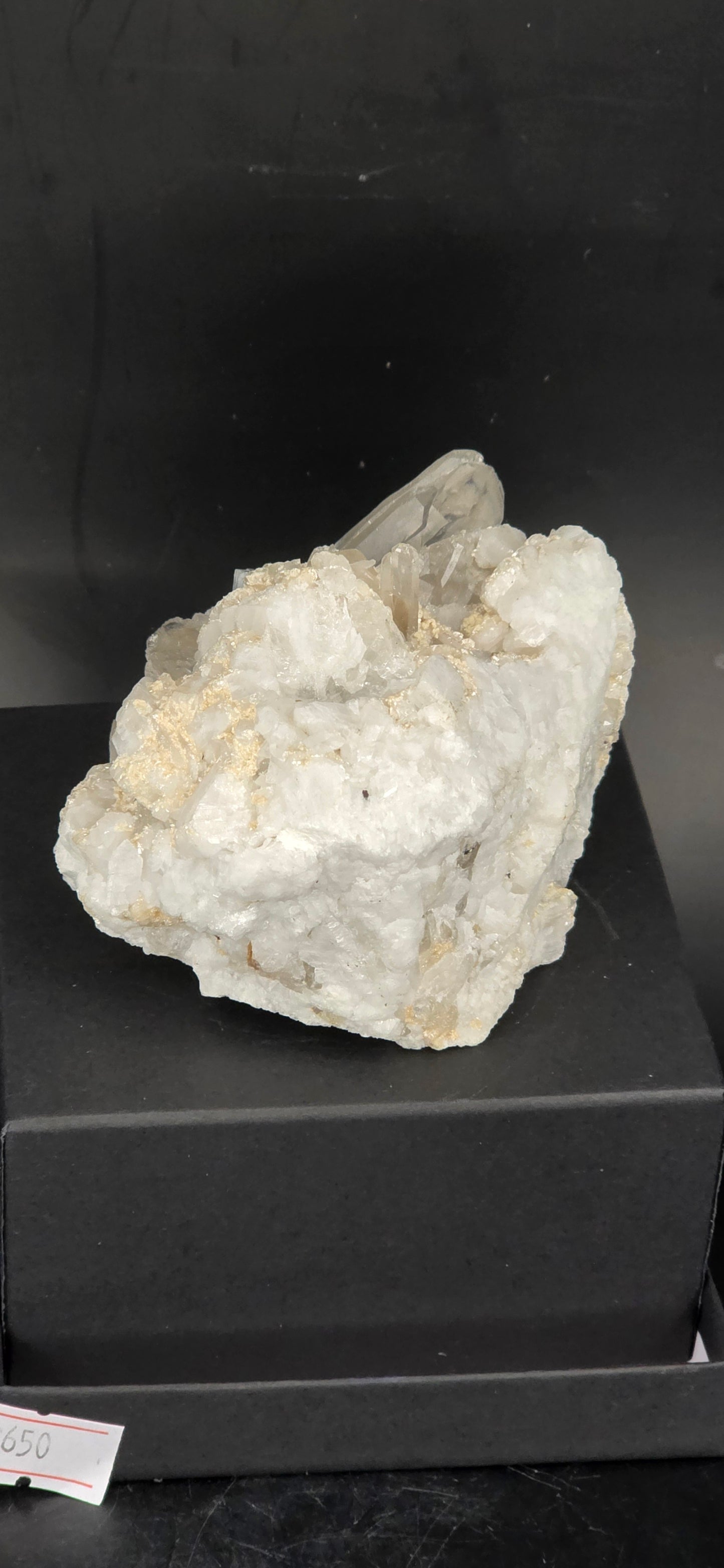 Erongo Region Namibian Aquamarine Matrix w/ Beautiful Micha, Quartz, Stunning UV/PL Calcite Coating, and Fluorite.As the primary crystals