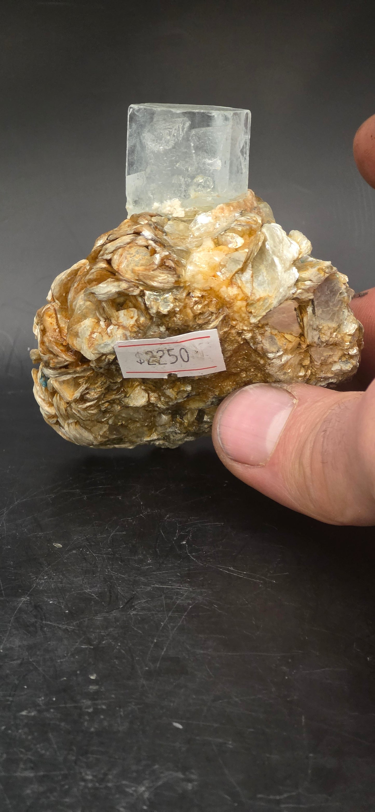 Namibian Aquamarine Matrix