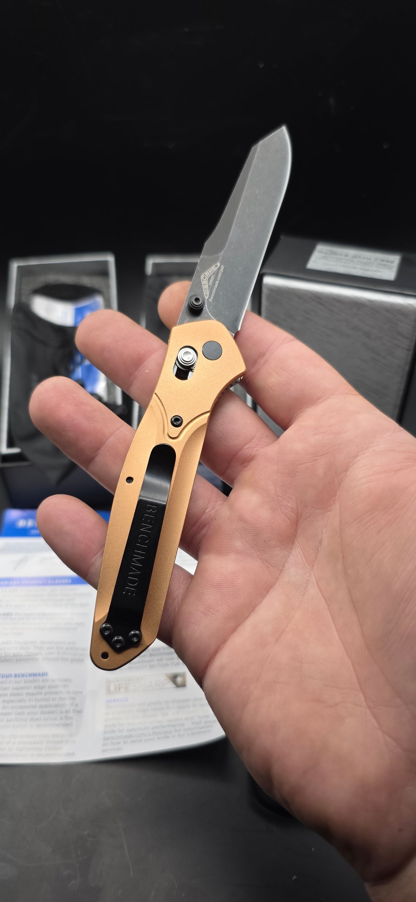 Benchmade 940 Osborne Manual Pocket Knife