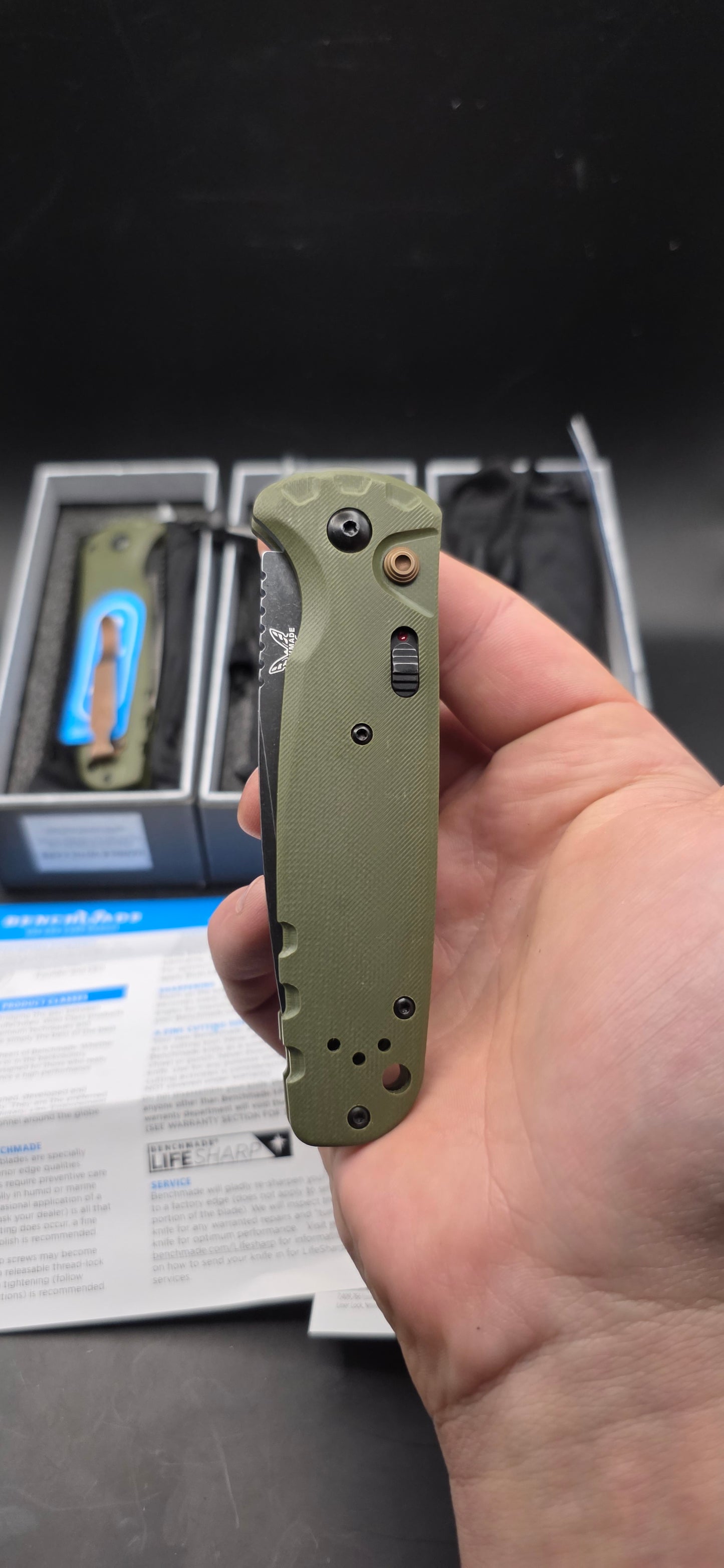 Benchmade 4300BK-CLA Automatic Forestry Pocket Knife