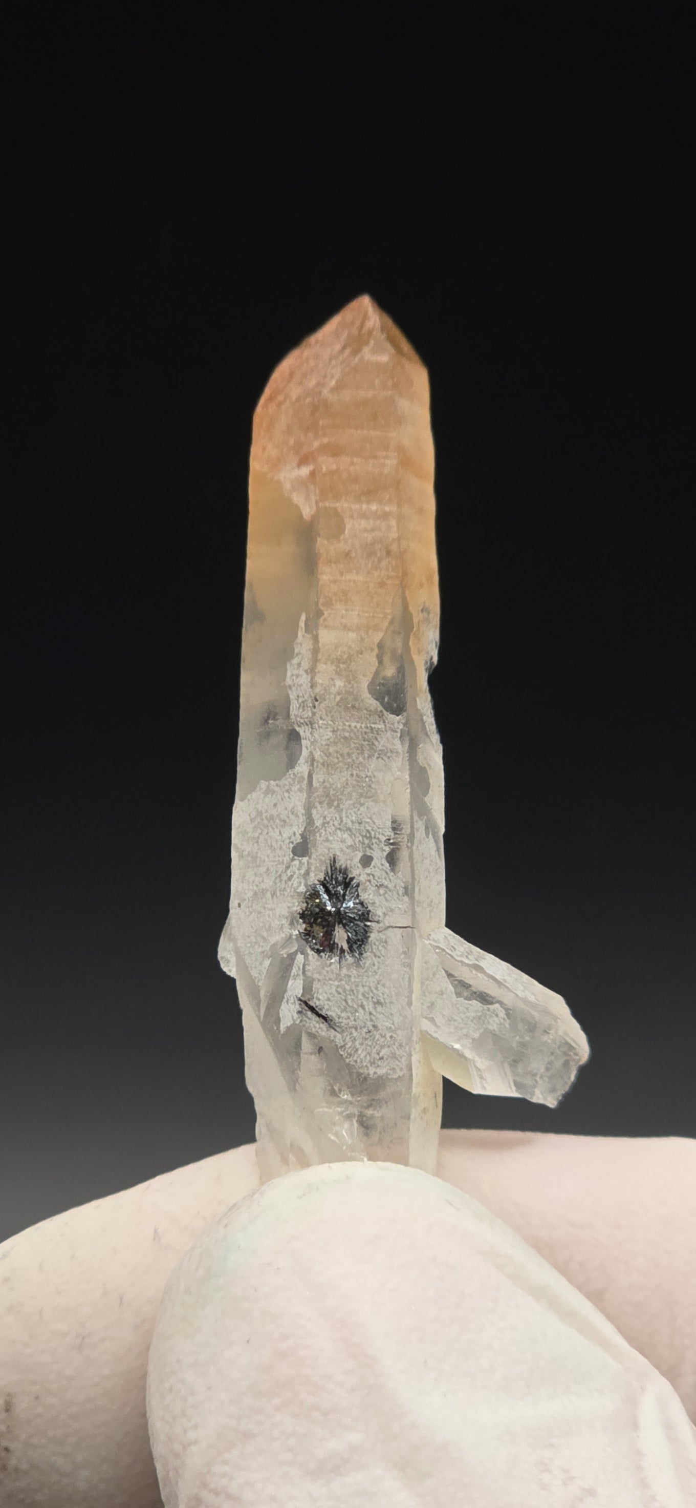 Orange Shangaan Quartz w/ Hematite Inclusions Zimbabwe
