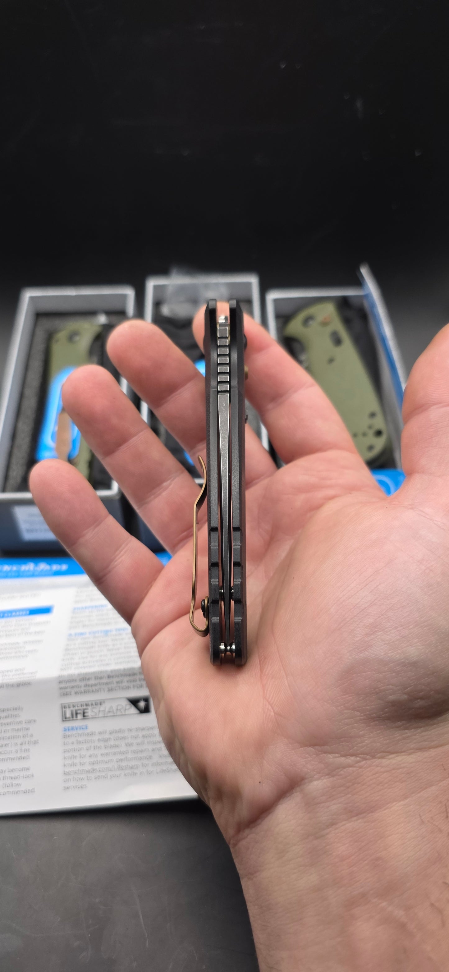 Benchmade 4300BK-CLA Automatic Forestry Pocket Knife