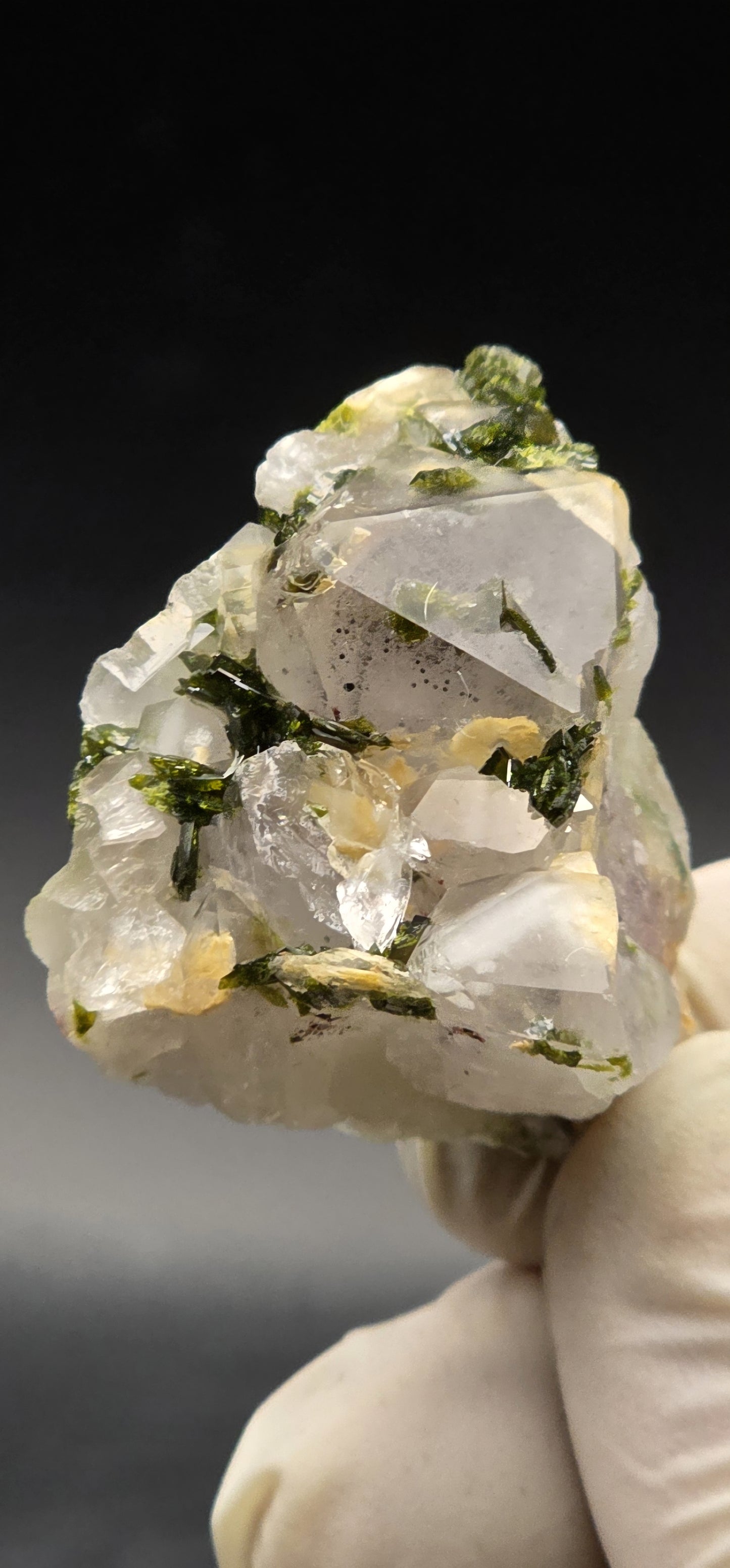 Amazing Super Seven Phantom Quartz w/ Stunning Stratified Epidote Phantoms!