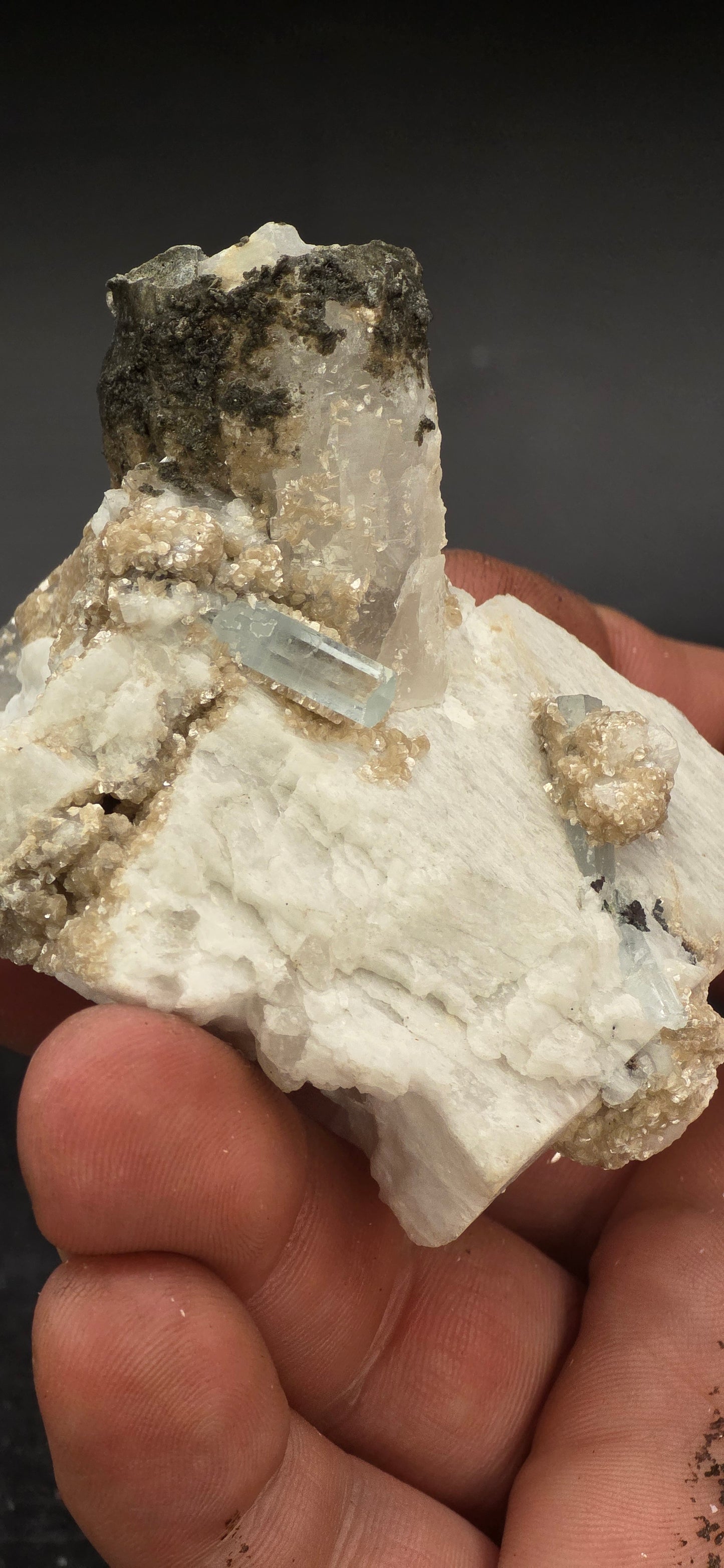 Namibian Aquamarine Matrix