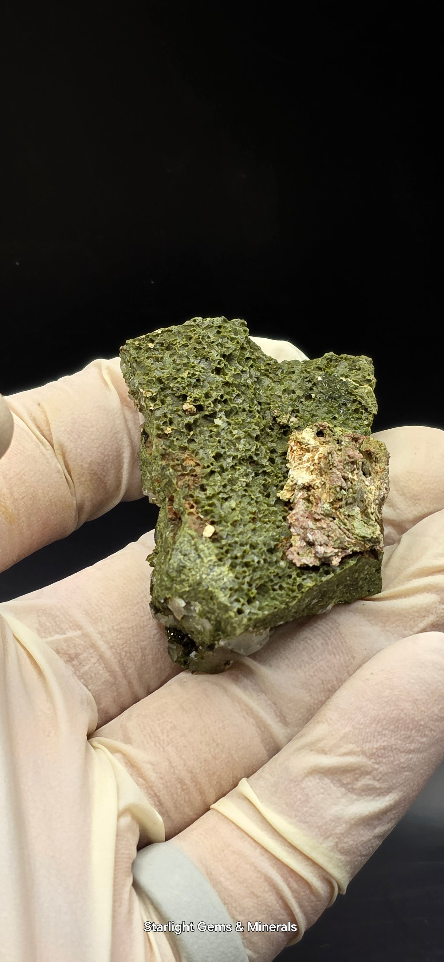 Breathtaking Coderite Quartz on Epidote Matrix!