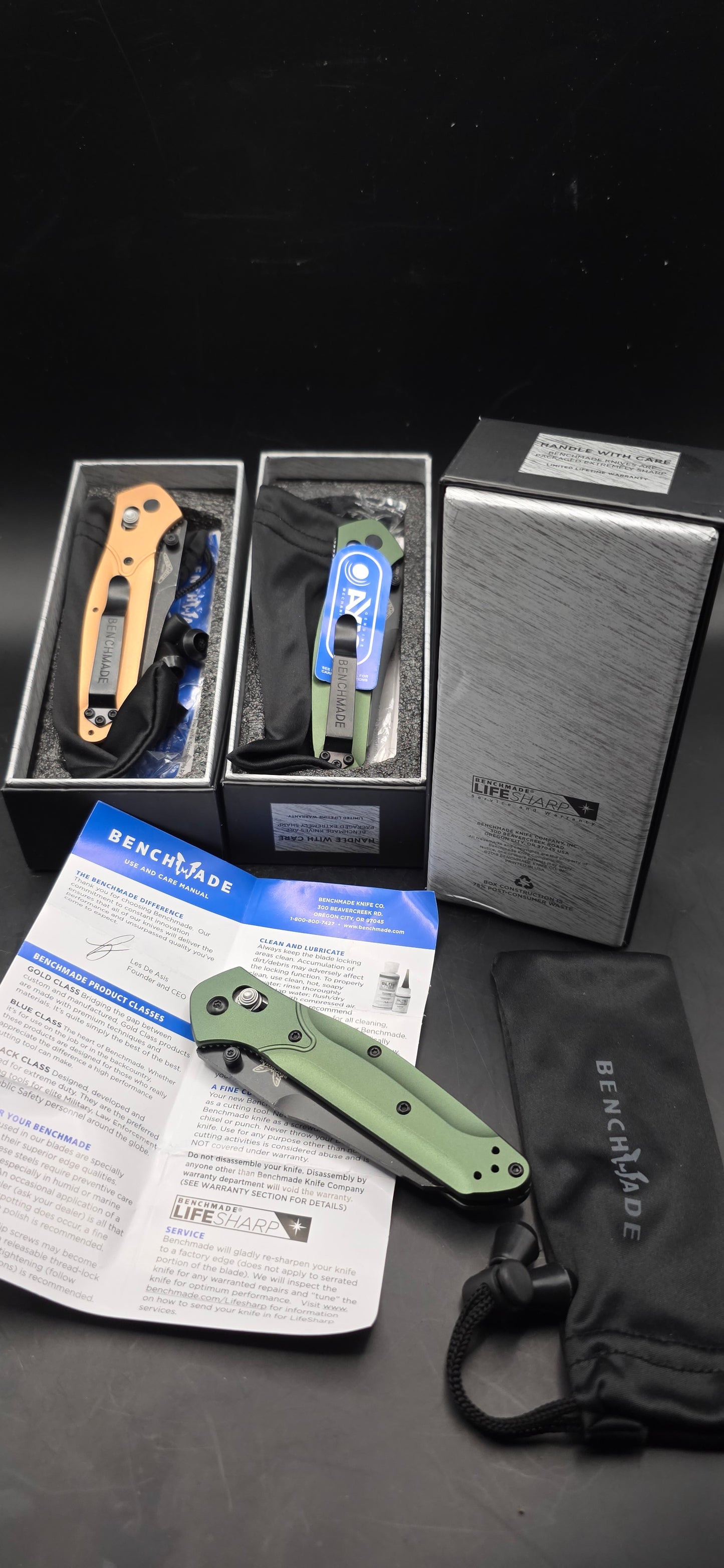 Benchmade 940 Osborne Manual Pocket Knife