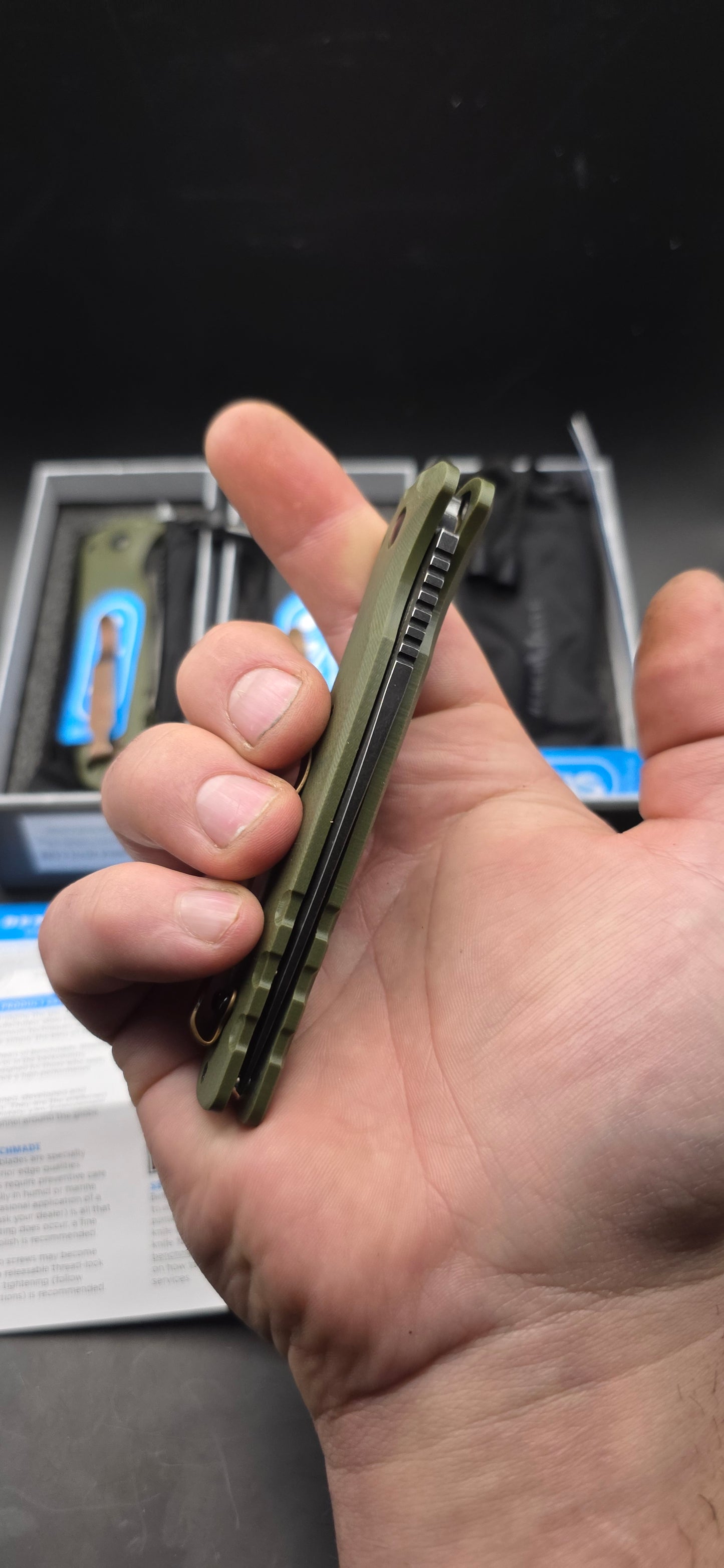 Benchmade 4300BK-CLA Automatic Forestry Pocket Knife