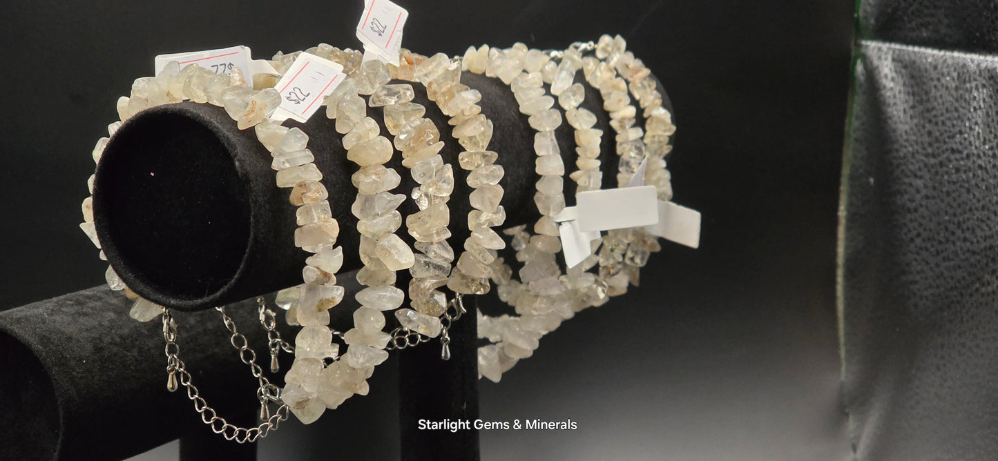 Firefly Spirit Quartz Bracelets. ☆UV Reactive!