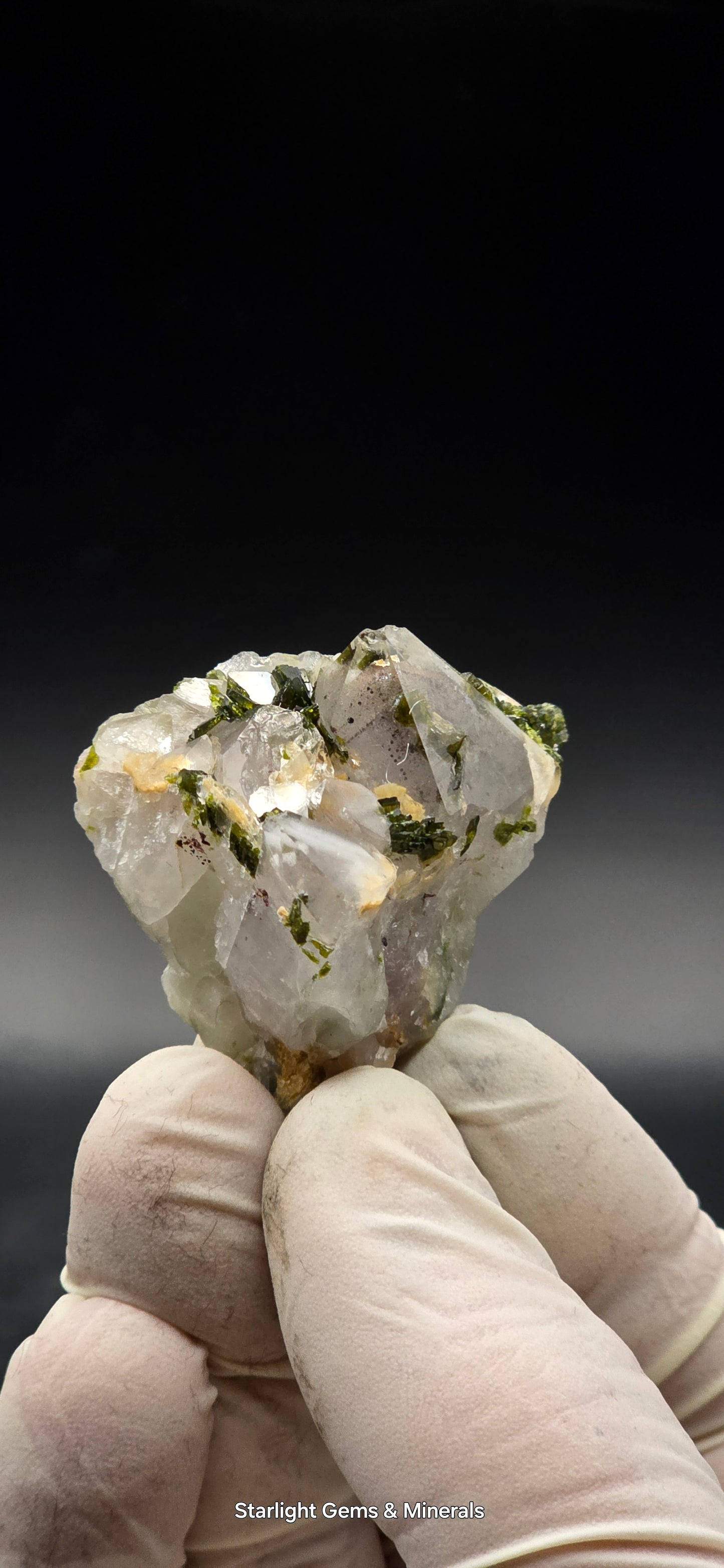 Amazing Super Seven Phantom Quartz w/ Stunning Stratified Epidote Phantoms!