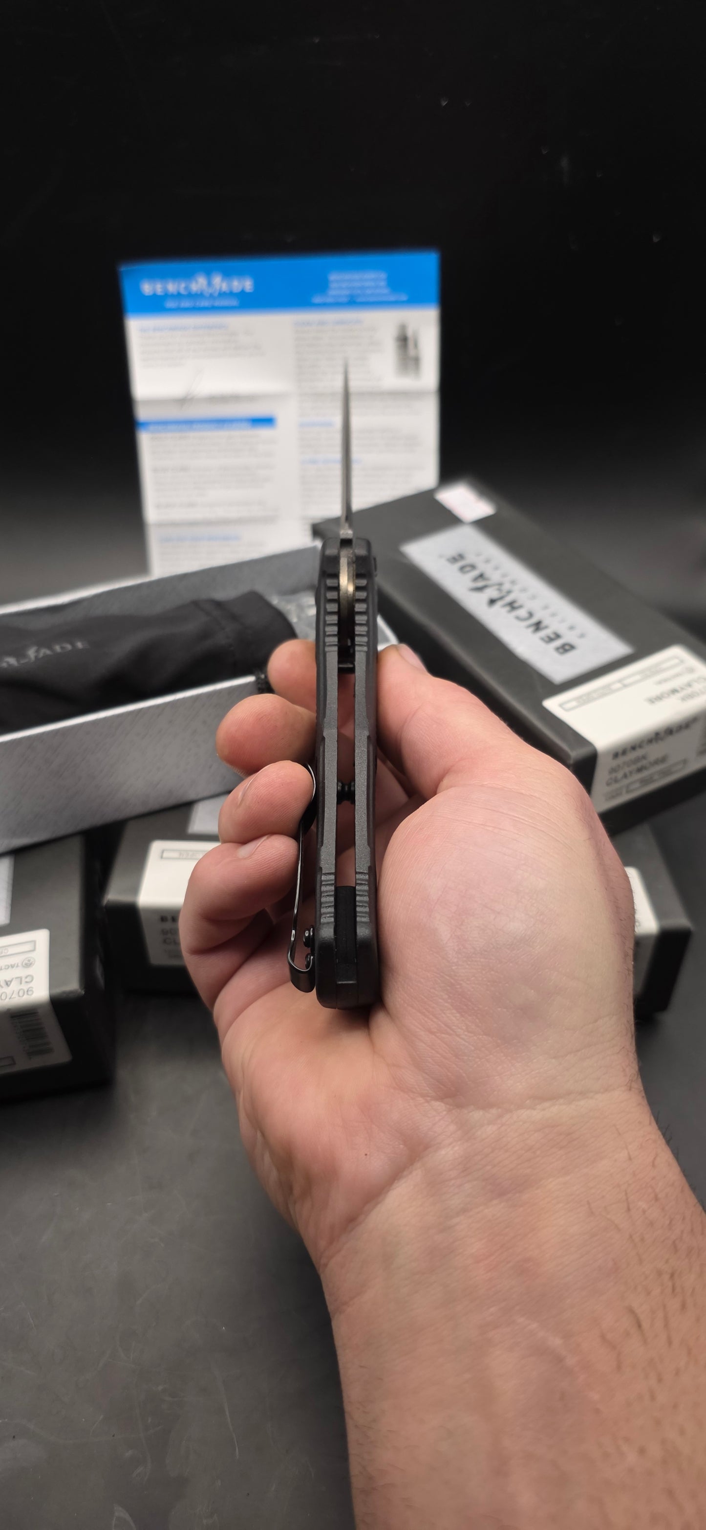 Benchmade 9070BK Claymore Automatic Pocket Knife