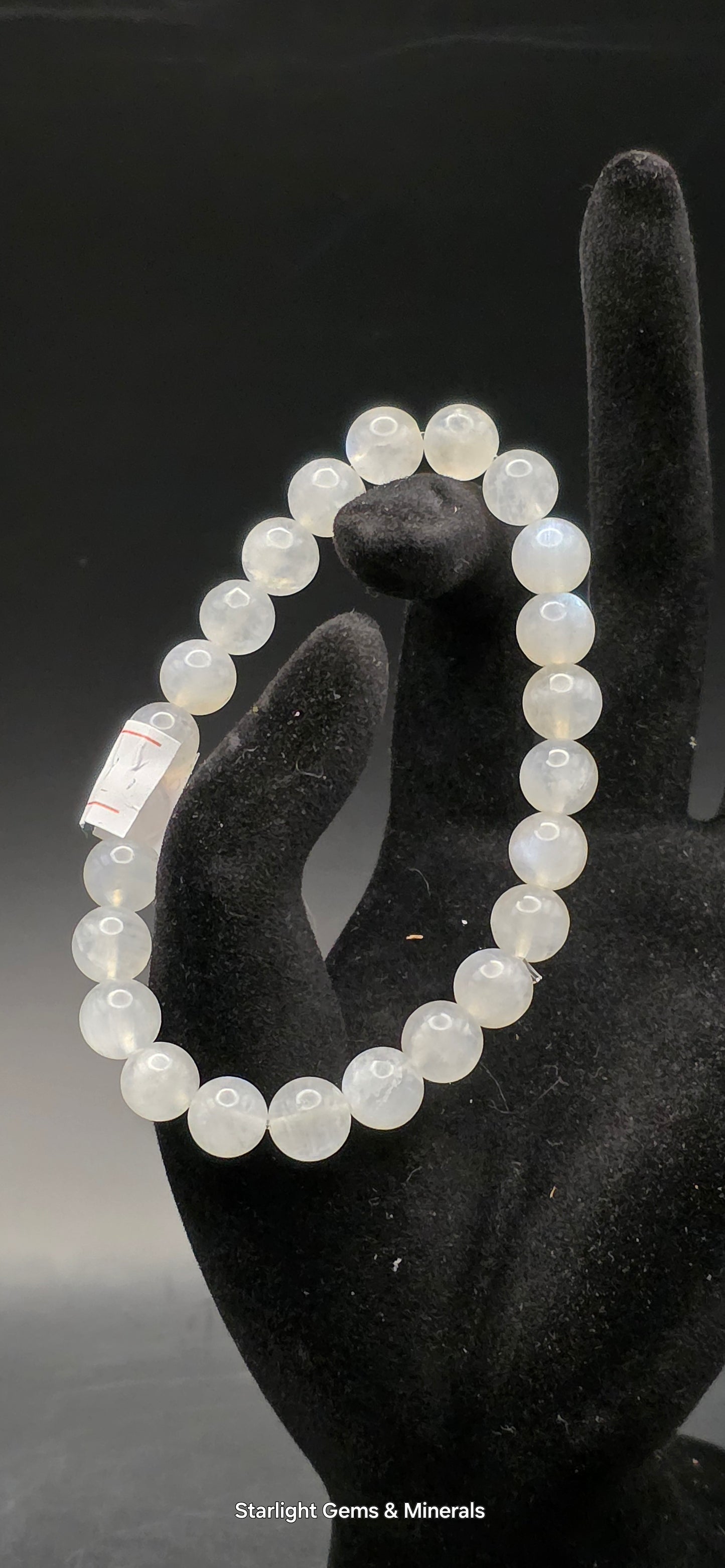 Black Skeleton Quartz Bracelet.