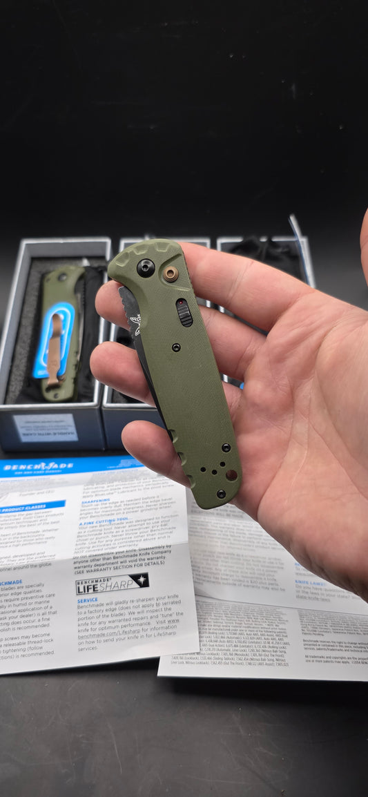 Benchmade 4300BK-CLA Automatic Forestry Pocket Knife