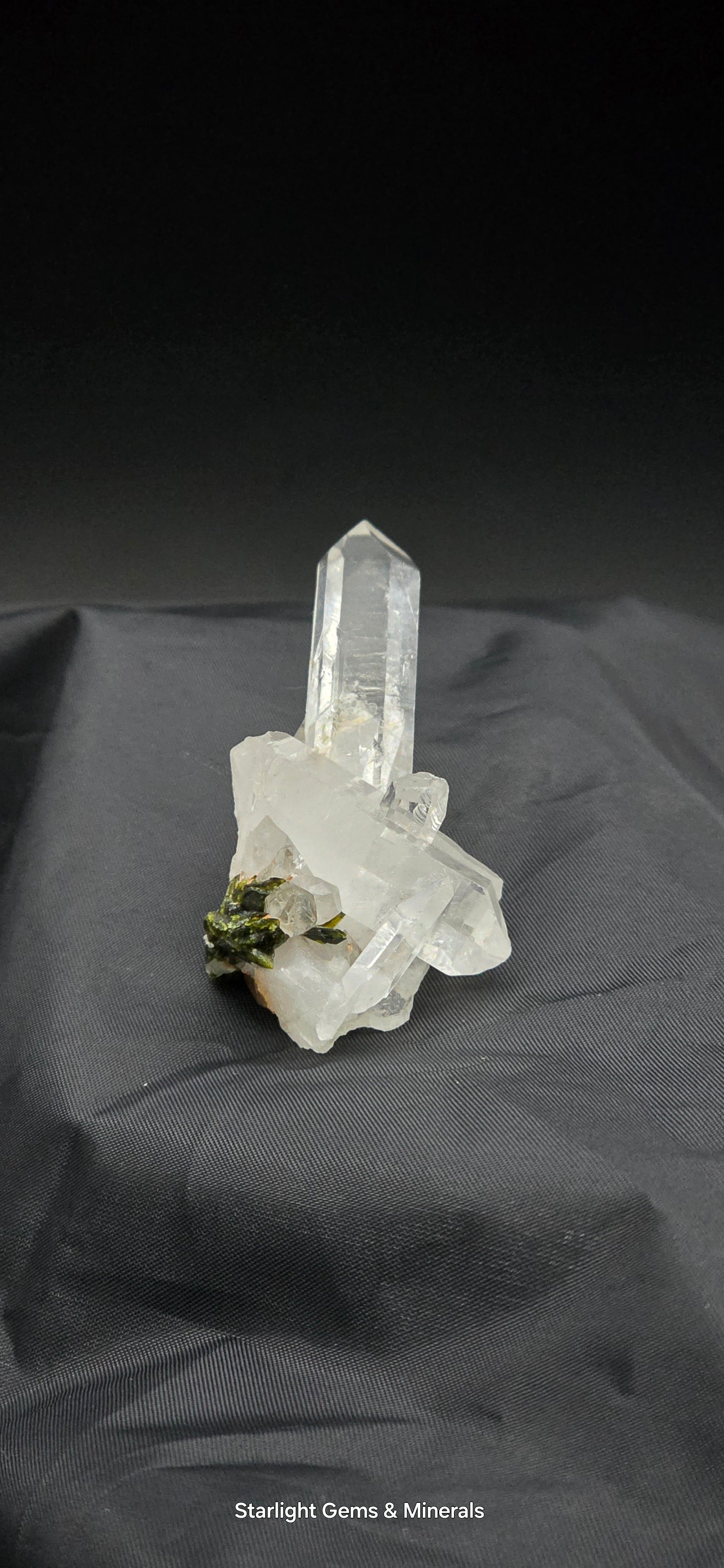 Brazilian Super Seven Coderite Quartz w/ Epidote!