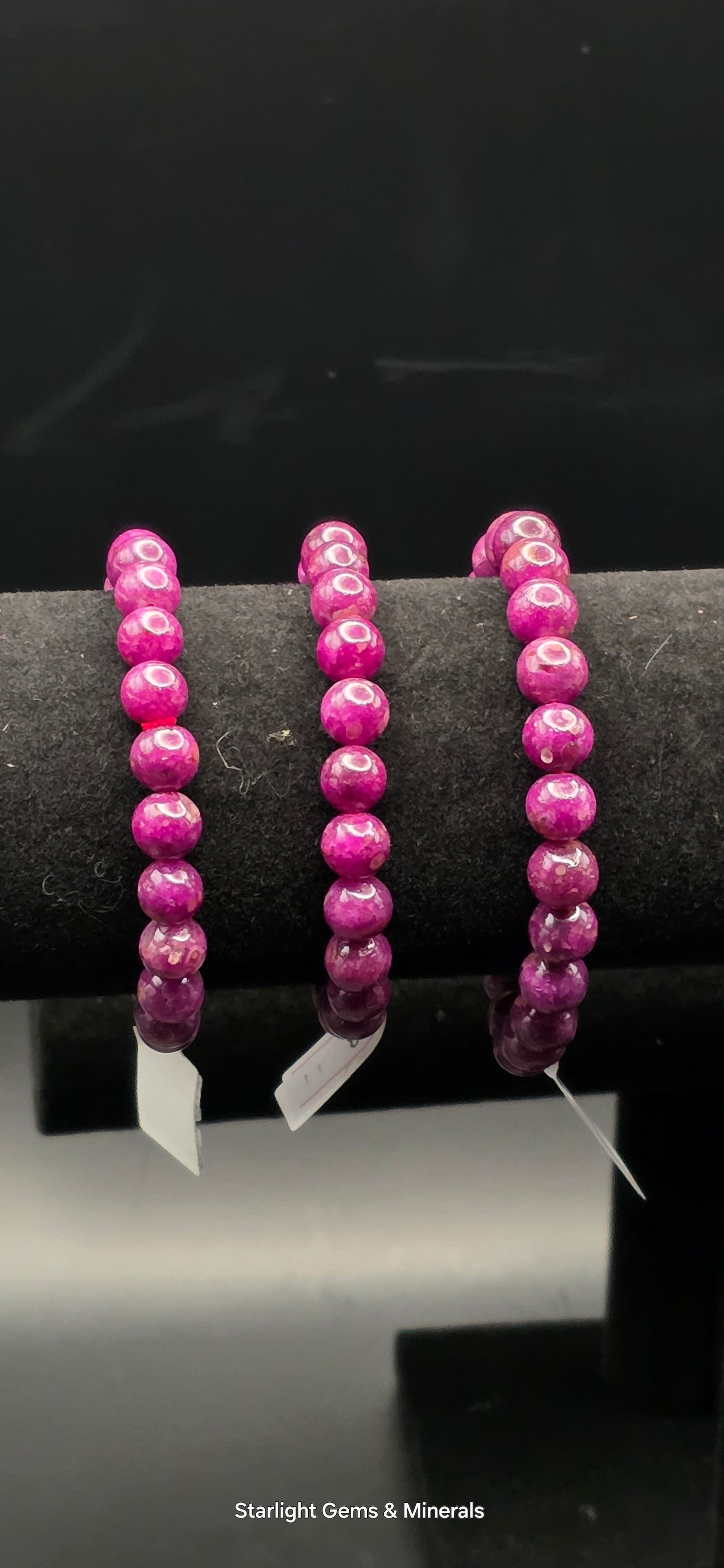 Burma Ruby Bracelets!☆UV
