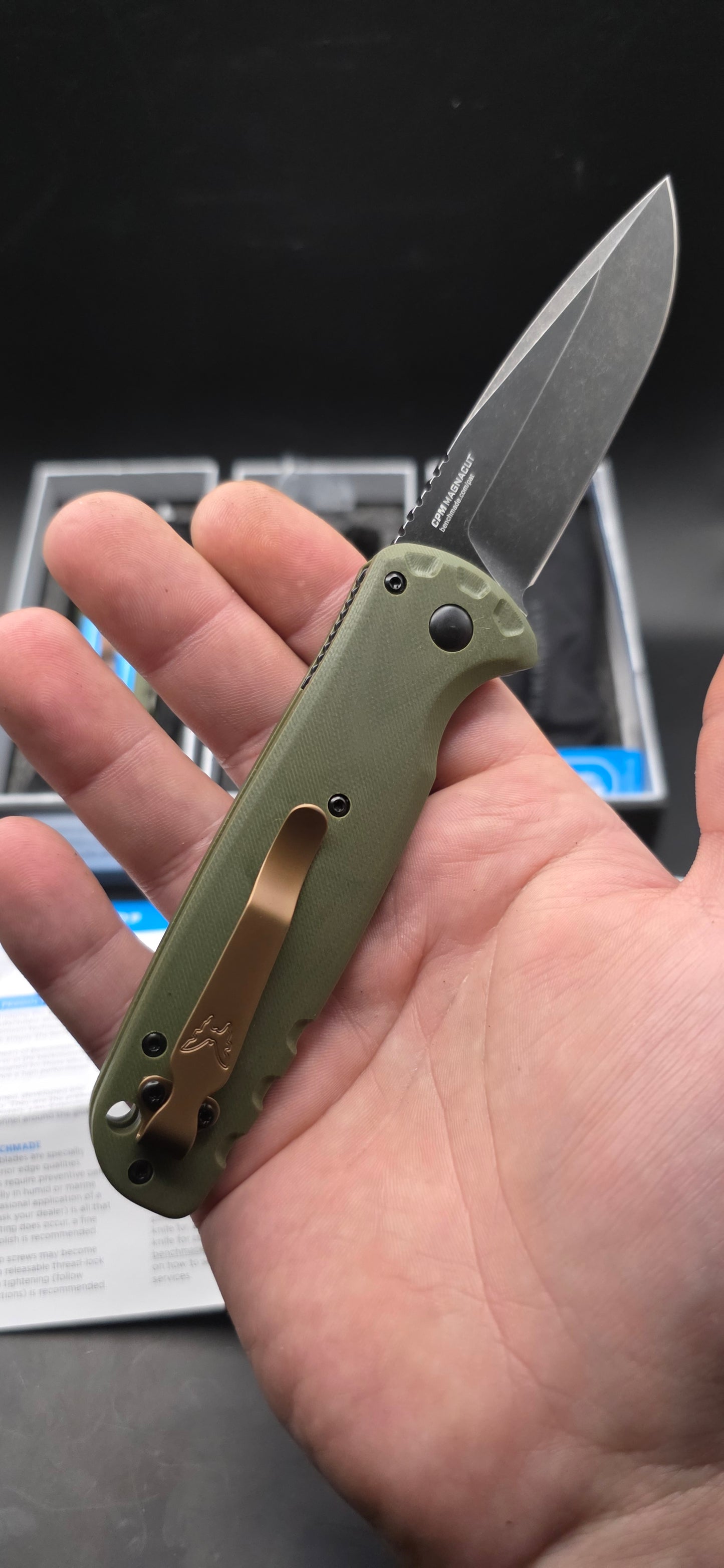Benchmade 4300BK-CLA Automatic Forestry Pocket Knife